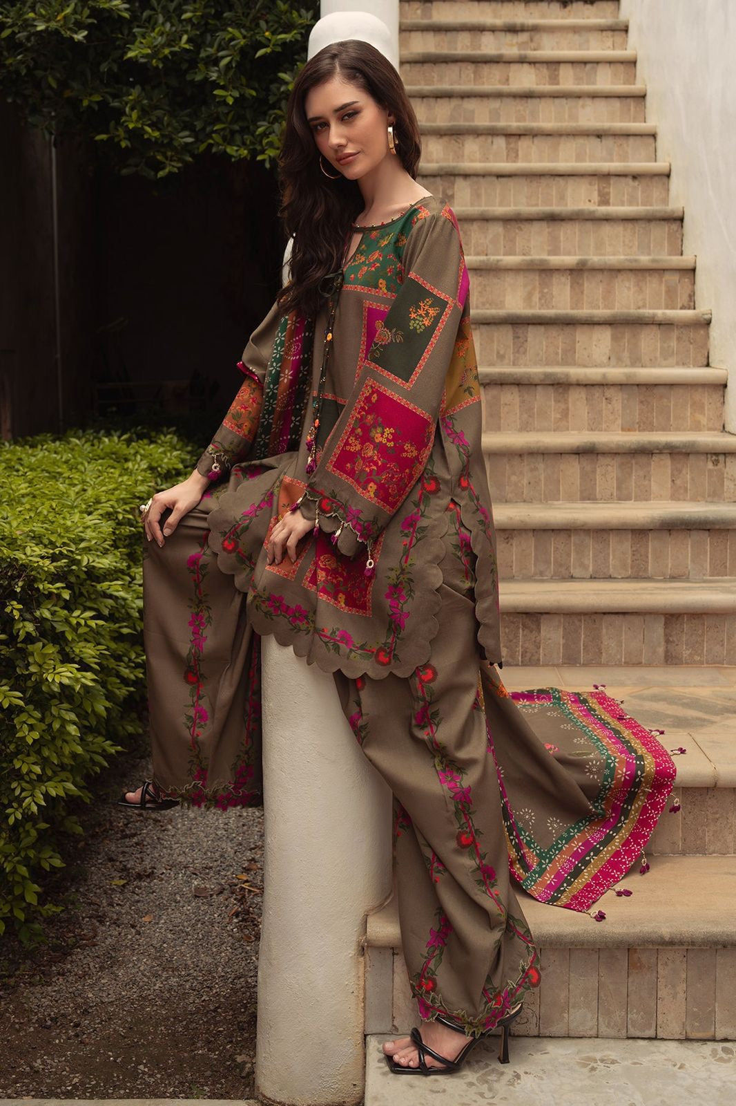 Charizma Allover Printed 3PC (CH01)