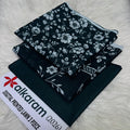 ALKARAM Allover Printed 3PC (P124)