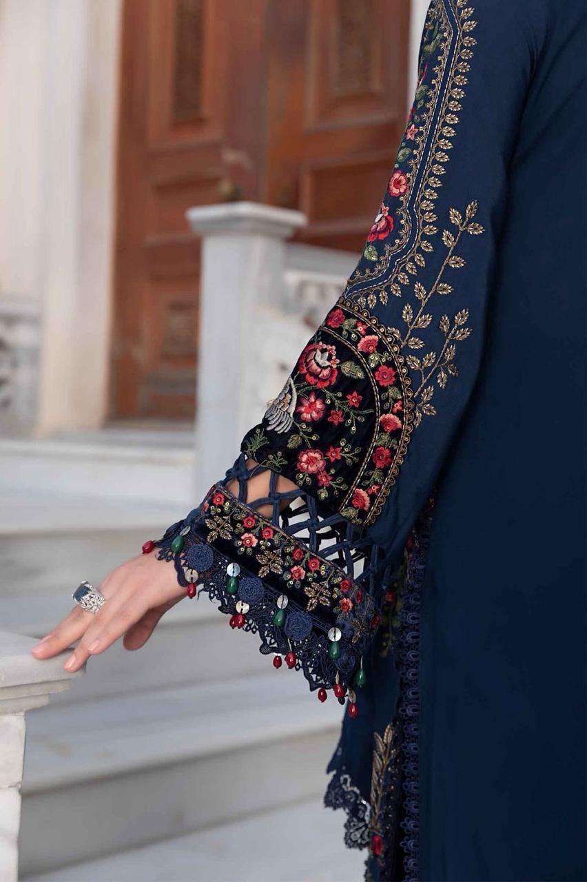 Maria.B LAWN EMROIDERED 3PC (E135)