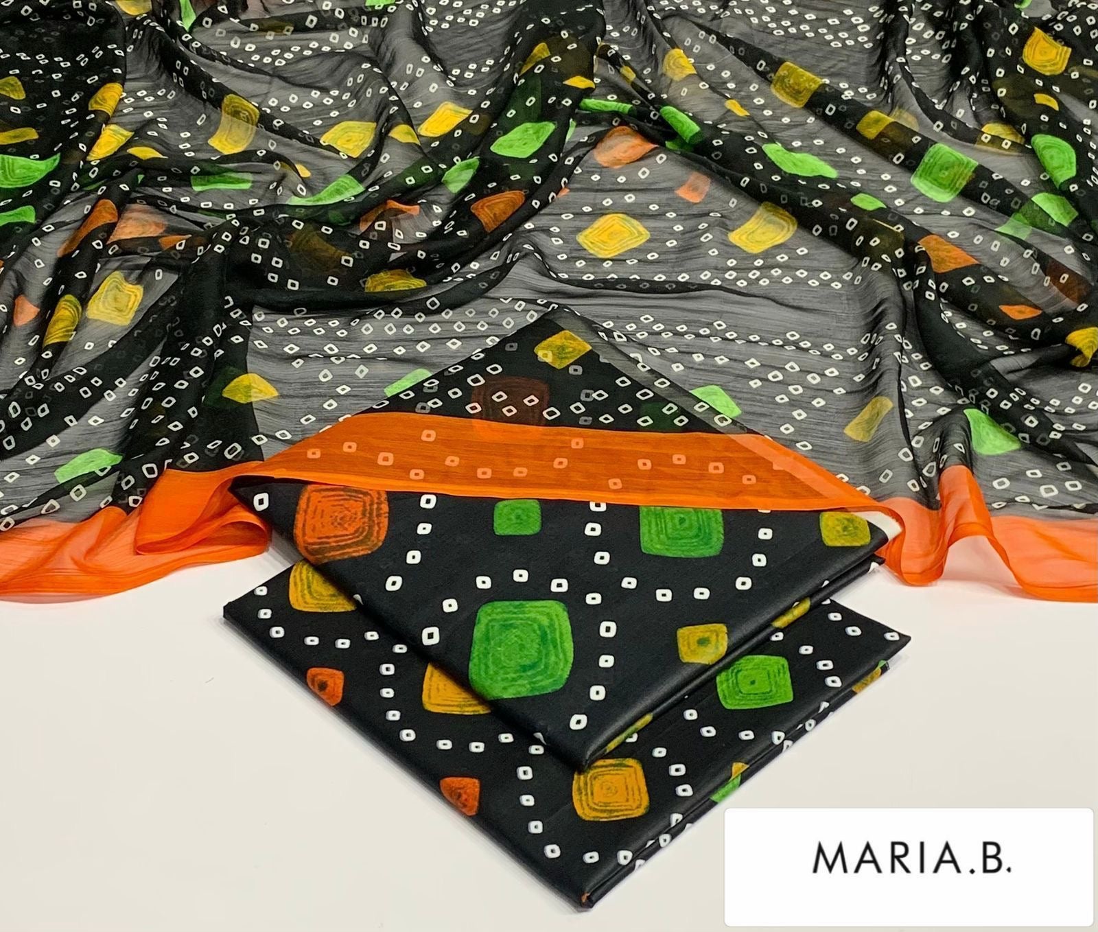 Maria B Allover Printed 3PC (BS01) (Copy)