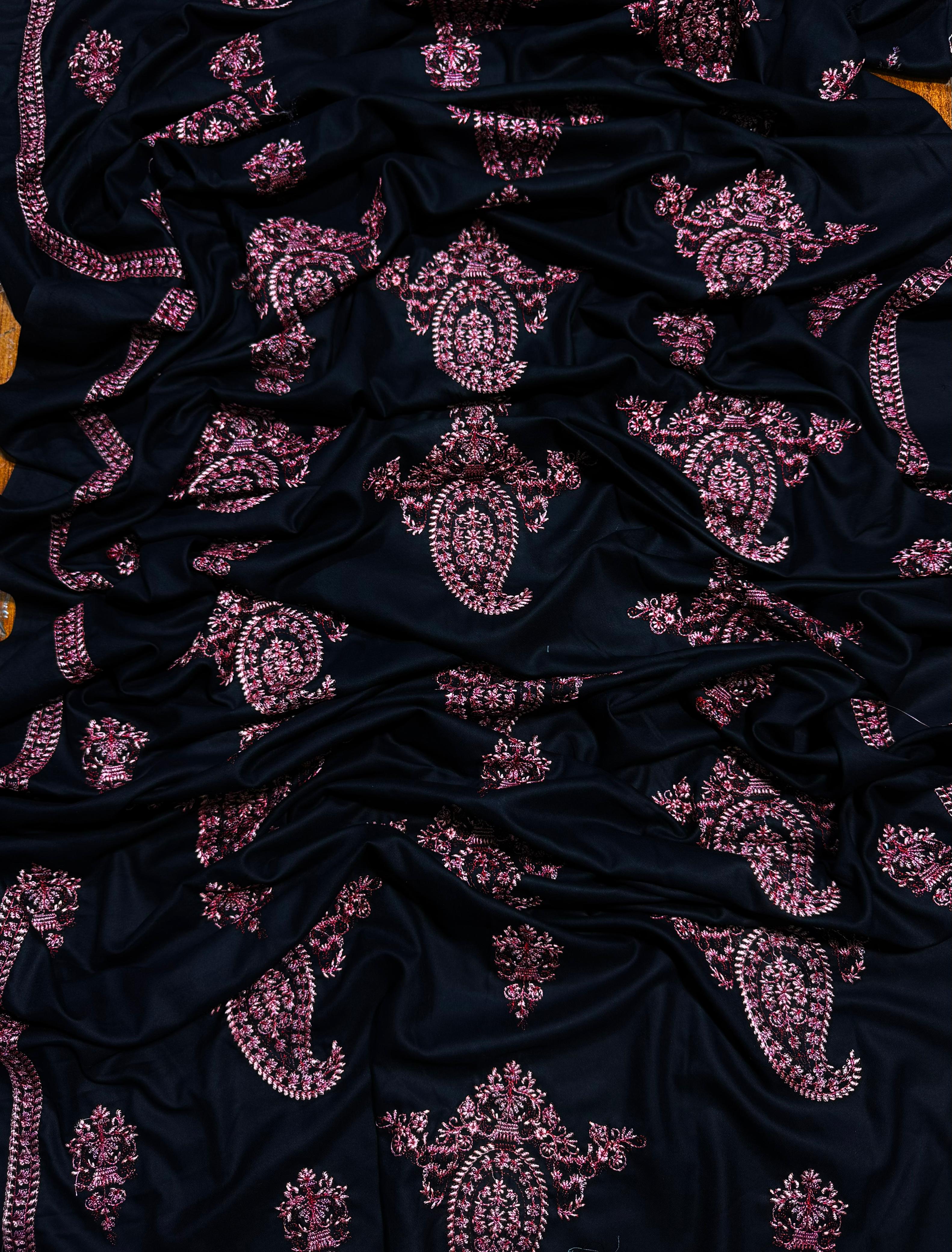 BAREEZE LAWN EMBROIDERED 3PC (E126)