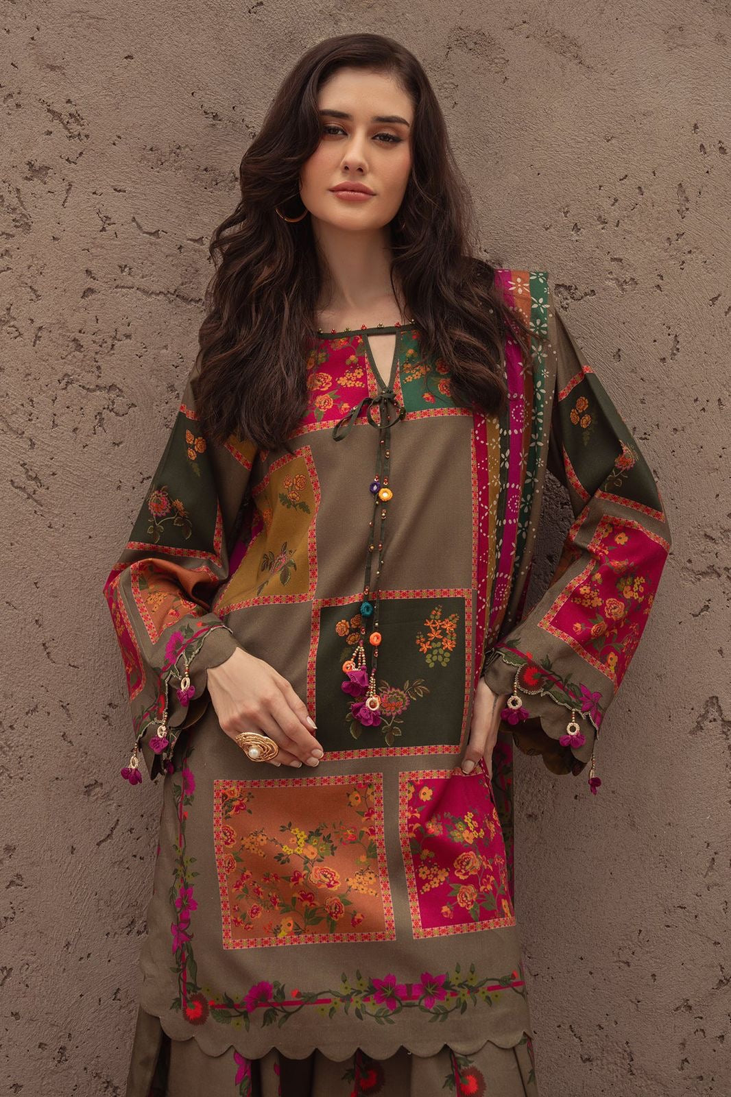 Charizma Allover Printed 3PC (CH01)