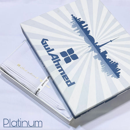 Gul Ahmed soft Cotton (Platinum )