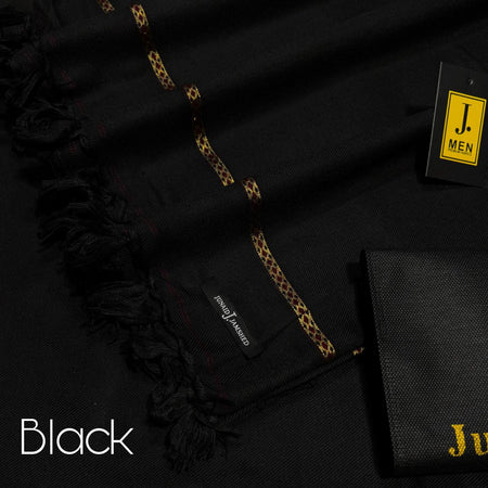 J. Men's Shawl Black (109)
